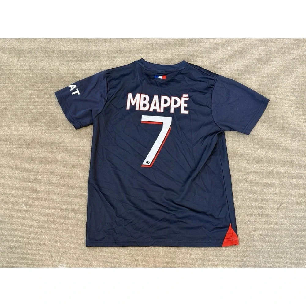 KYLIAN MBAPPE PSG JERSEY #7 PARIS ST GERMAIN Youth Small/Medium